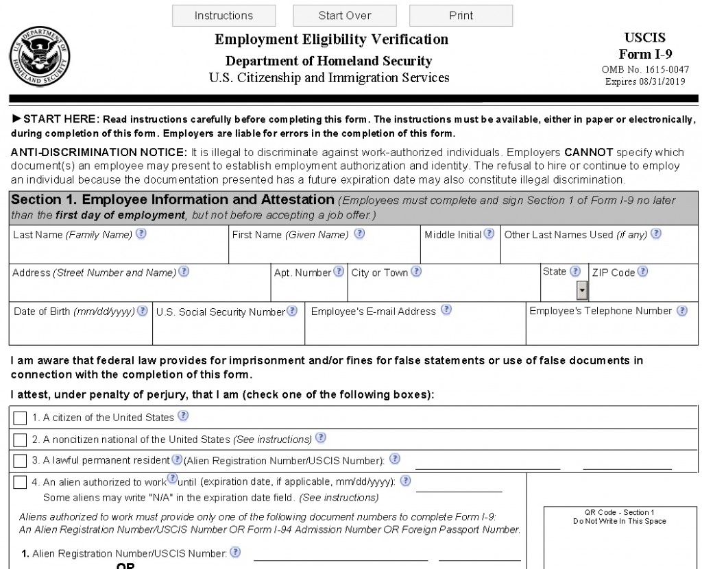 New I 9 Form Connecticut s Lawyers For Employers